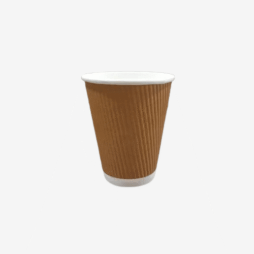 Ripple Paper Cup, 100 ml (Pack of 100)