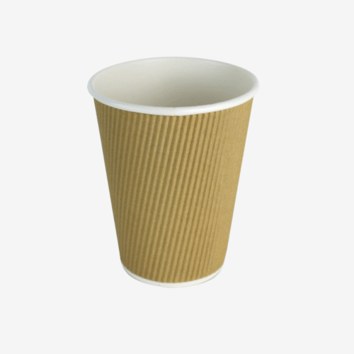Ripple Paper Cup, 350 ml (Pack of 100)